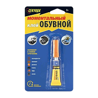 Клей Секунда обувной 3г моментальный BOX10 (10/60)