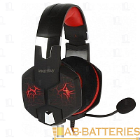 Наушники полноразмерные Smartbuy Rush Taipan с микр. игровые красный 