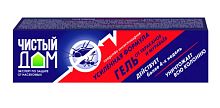 Гель от тараканов Чистый дом усиленное действие 50мл (1/40)