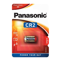 Батарейка Panasonic CR2 BL1 Lithium 3V (1/10/100)