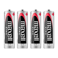 Батарейка Maxell ZINC R6 AA Shrink 4 Heavy Duty 1.5V (4/48/240)