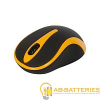 Мышь беспроводная A4Tech G9-350-3 классическая USB черный желтый (1/40) 