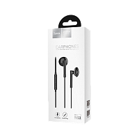 Наушники вставные HOCO M53 с микр. черный (1/21/210)