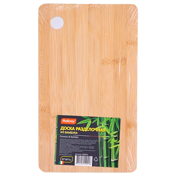Доска разделочная Foresta di bambu 27х16х1см бамбук