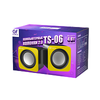 Колонки GFPower TS-06 4W желтый (1/100)