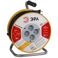 Удлинитель силовой ЭРА RP 4р.Б/З 6A 40.0м на катушке (1/2/36)