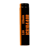 Аккумулятор ET ICR10440B-HT 10.2*43.7 320mAh Li-ion (ET PVC jacket)