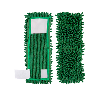 Насадка для швабры Рыжий кот MopM4-Н SP «Лапша» микрофибра 36х12см на липучке,с карманами (1/5/100)