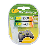 Аккумулятор бытовой GP HR6 AA BL2 NI-MH 2300mAh в пластиковой упаковке (2/20/200) R