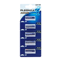 Батарейка Pleomax LR27/A27/MN27 BL5 Alkaline 12V (5/125/1000/30000) 