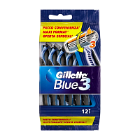 Бритва одноразовая Gillette "BLUE3 COMFORT" 3 лезвия 12шт. (1/24)