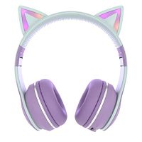 Наушники накладные MORE CHOICE HW25kids bluetooth 5.1 с микр. фиолетовый