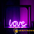Светильник настольный Старт Love NEON 4.5W 220V навесной