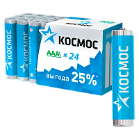 Батарейка Космос LR03 AAA БОКС24 Alkaline 1.5V (24/480) 
