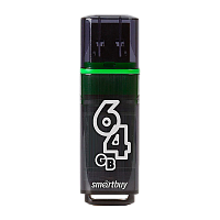 Флеш-накопитель Smartbuy Glossy 64GB USB3.0 пластик серый