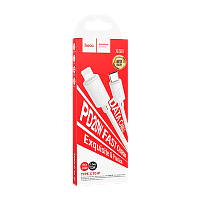 Кабель HOCO X88 Lightning (m)-Type-C (m) 1м 20W ПВХ белый (1/420)