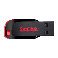 Флеш-накопитель SanDisk Cruzer Blade CZ50 64GB USB2.0 пластик черный