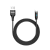 Кабель HOCO U76 USB (m)-Type-C (m) 1.2м 3.0A нейлон магнит черный (1/22/220)
