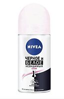 Дезодорант женский Nivea Невидимая защита для черного и белого Clear роликовый 50мл (1/30)