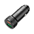 Автомобильное З/У HOCO Z49B 1USB/Type-C 3.0A 38W QC3.0 черный (1/13/130)