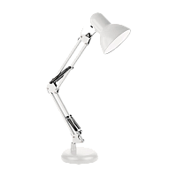 Светильник настольный Ultraflash UF-313 60W 230V на основании белый (1/12)