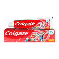 Зубная паста COLGATE Доктор Заяц Клубника для детей 50мл (1/72)