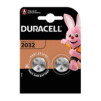 Батарейка Duracell CR2032 BL2 Lithium 3V BE (2/20/200)