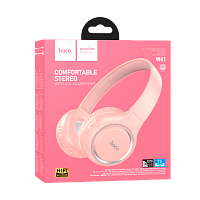 Наушники полноразмерные HOCO W41 bluetooth 5.3 розовый (1/60)