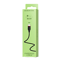 Кабель Borofone BX17 USB (m)-Type-C (m) 1м 3.0A ПВХ черный (1/648)