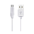 Кабель HOCO X1 USB (m)-microUSB (m) 2.0м 2.4A ПВХ белый (1/30/300)