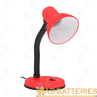 Светильник настольный Старт CT02 40W 220V E27 на основании красный (1/30)