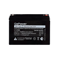 Аккумулятор свинцово-кислотный GoPower LA-12260 12V 26Ah клеммы под болт M5