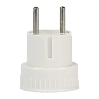 Сетевой переходник Smartbuy универсальный 1р.Б/З белый