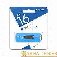 Флеш-накопитель Smartbuy Stream 16GB USB2.0 пластик синий
