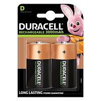 Аккумулятор предзаряженный RTU Duracell HR20 D BL2 NI-MH 3000mAh (2/20/4200) 