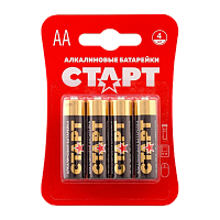 Батарейка Старт LR6 AA BL4 Alkaline 1.5V (4/40/720) 