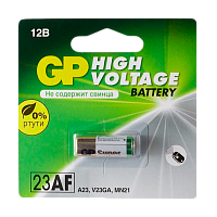 Батарейка GP LR23/V23GA/A23/MN21 BL1 Alkaline 12V (1/20/200) 