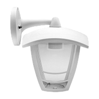 Светильник садово-парковый Camelion PP5202 «Дели 2» 60W 230V E27 IP44 настенный белый (1/8)