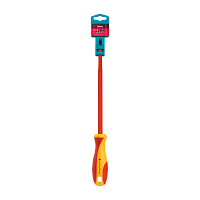 Диэлектрическая отвертка Smartbuy Tools шлицевая SL6.5x150, до1000В,VDE