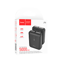 Внешний аккумулятор HOCO J96 5000mAh 2.0A 1USB/Type-C черный (1/111)