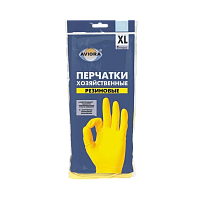 Перчатки Aviora XL резина 1 пара в упаковке (1/120)