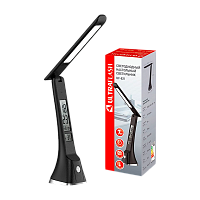 Светильник настольный Ultraflash UF-821 7W 230V на основании 3 цв. черный (1/20)