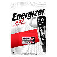 Батарейка Energizer LR27/A27/MN27 BL2 Alkaline 12V (2/20/160) 