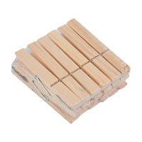 Прищепки хозяйственные Рыжий кот 7см 12шт. (1/12/288)