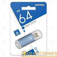 Флеш-накопитель Smartbuy V-Cut 64GB USB3.0 пластик синий