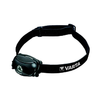 Фонарь налобный Varta HEADLIGHT 1LED от батареек (13630) черный