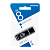 Флеш-накопитель Smartbuy Glossy 8GB USB2.0 пластик черный