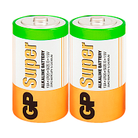 Батарейка GP Super LR20 D SH2 Alkaline 1.5V (2/20/160) R 