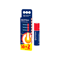 Батарейка Фотон LR03 AAA BL12 Alkaline 1.5V (12/60/720)