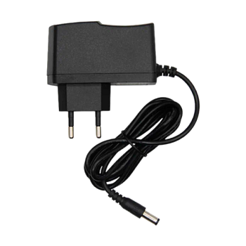 Блок питания GoPower 1.0A 12V 5,5x2,5/12мм импульсный (1/100)